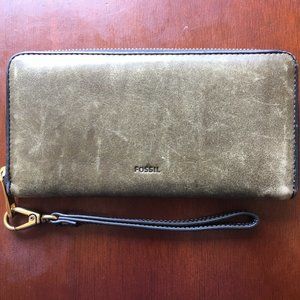 Fossil Wristlet Wallet - Green